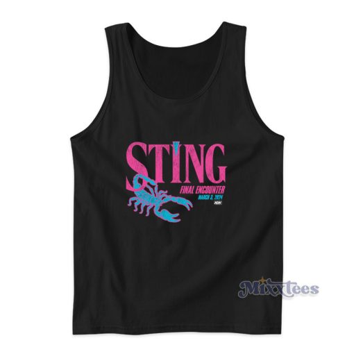 Sting Final Encounter Tank Top