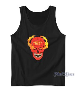 Stone Cold Red Skull Sexyy Red Tank Top Stone Cold Red Skull Sexyy Red Tank Top