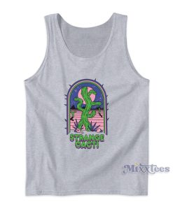 Strange Cacti Night Cream Tank Top for Unisex