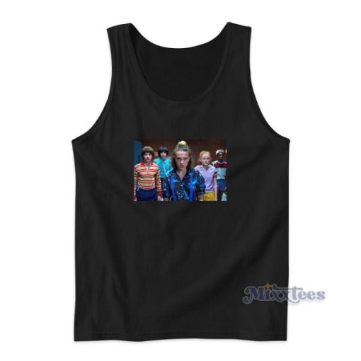 Stranger Things 3 Characters Tank Top for Unisex