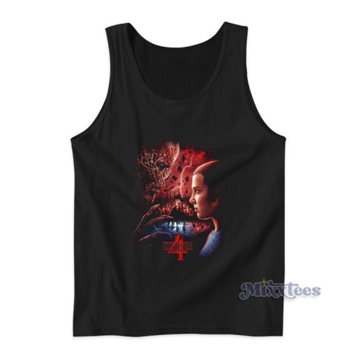 Stranger Things Season 4 Vol 2 Vecna Vs Eleven Tank Top