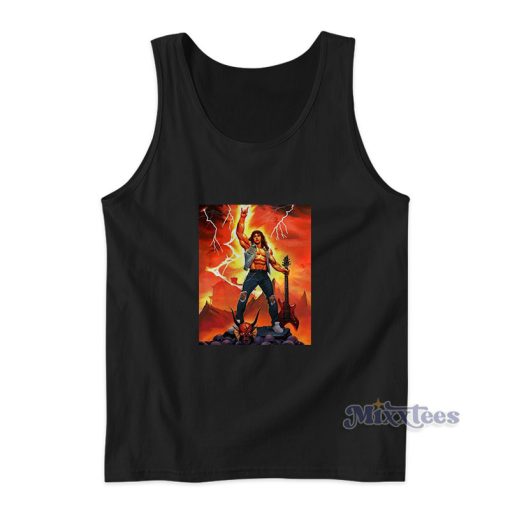 Stranger Things Series Eddie Munson Metal Tank Top