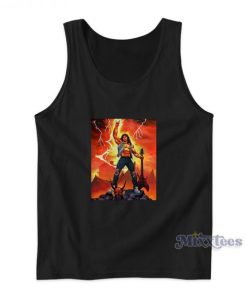 Stranger Things Series Eddie Munson Metal Tank Top