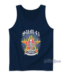 Sum 41 All Killer No Filler Skeleton Tank Top