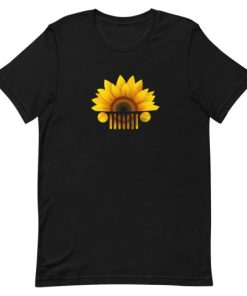 Sunflower jeep car T-shirt Sunflower jeep car T-shirt