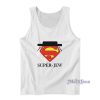 Super Jew Funny SuperMan Tank Top For Unisex