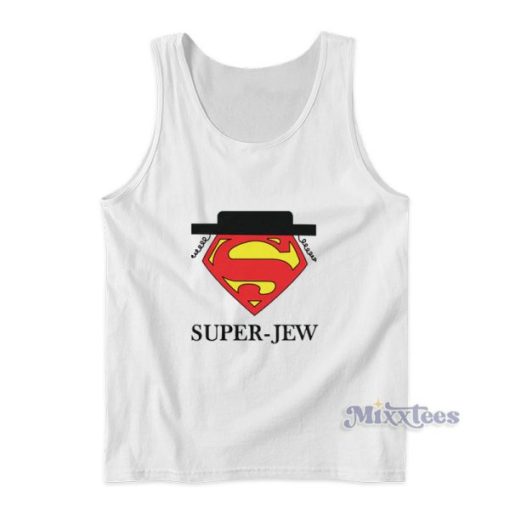 Super Jew Funny SuperMan Tank Top For Unisex