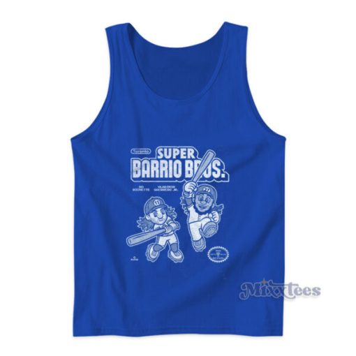 Super Mario Bros Bo Bichette Vladimir Guerrero Jr Toronto Tank Top