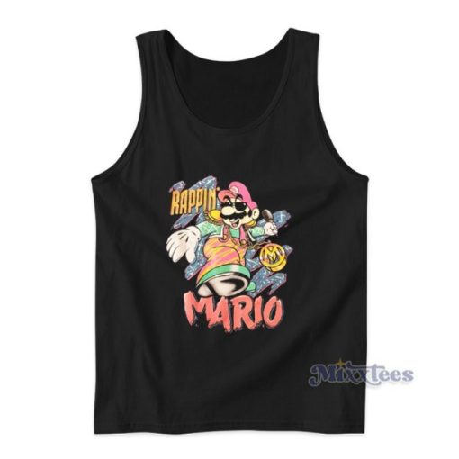 Super Mario Broth Rappin Mario Tank Top