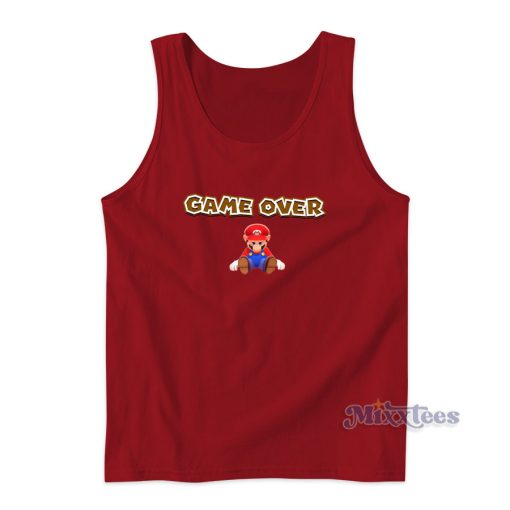 Super Mario Game Over Tank Top for Unisex