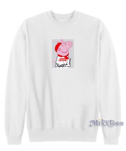 Supreme Gucci Mane Peppa Pig Parody Sweatshirt Supreme Gucci Mane Peppa Pig Parody Sweatshirt
