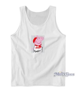 Supreme Gucci Mane Peppa Pig Parody Tank Top