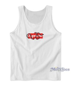 Supreme Gucci Snake Logo Tank Top Supreme Gucci Snake Logo Tank Top