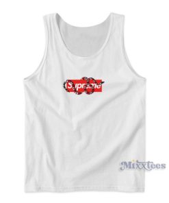 Supreme Gucci Snake Logo Tank Top