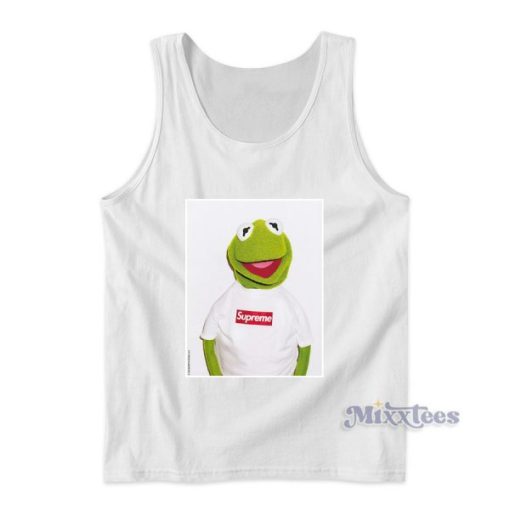 Supreme Kermit Frog Tank Top for Unisex