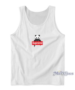 Supreme Panda Tank Top for Unisex Supreme Panda Tank Top for Unisex