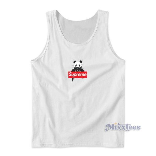 Supreme Panda Tank Top for Unisex