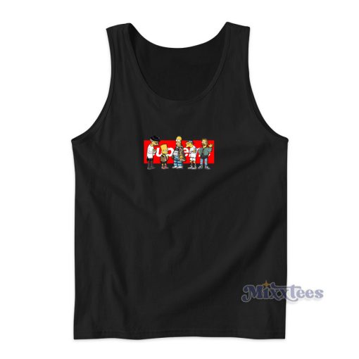 Supreme Simpsons Family Tank Top for Unisex