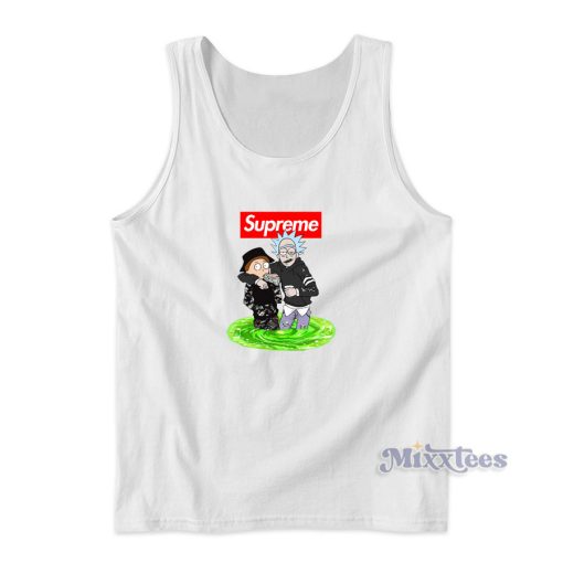 Supreme Style Rick And Morty Tank Top