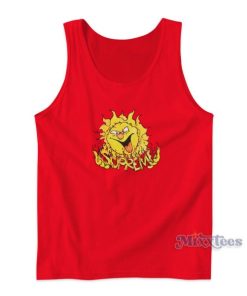Supreme Sun Tee Red Tank Top for Unisex