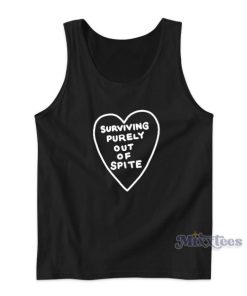 Surviving Purely Out Of Spite Tank Top for Unisex
