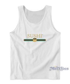 Sushi Gucci Parody Tank Top for Unisex