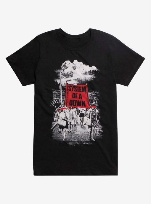 System of a down Band T-shirt