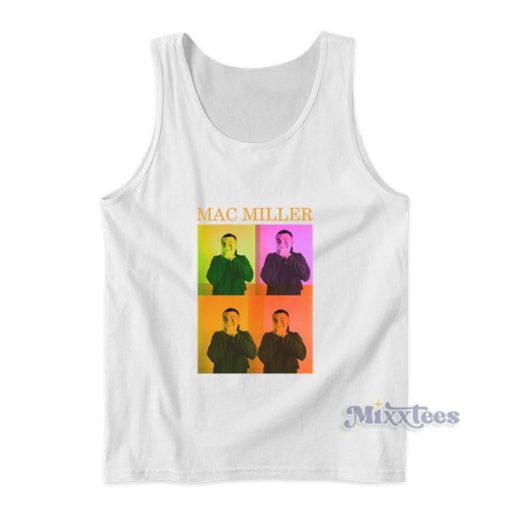 TMRW Mac Miller Circles Cover Tank Top