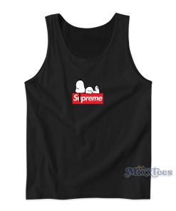 Taking A Rest Supreme Snoopy Tank Top 1