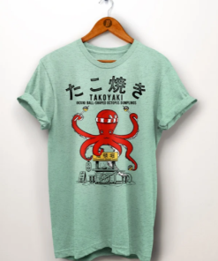Takoyaki Octopus Balls T-shirt AL Takoyaki Octopus Balls T-shirt AL