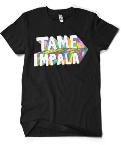 Tame Impala Font T-shirt