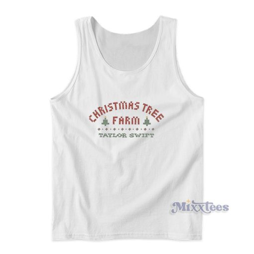 Taylor Swift Christmas Tree Farm Tank Top For Unisex