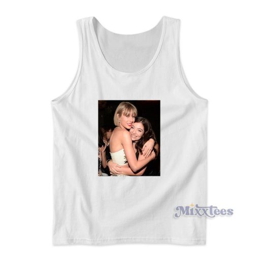 Taylor Swift Hugging Lorde Tank Top for Unisex