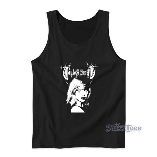 Taylor Swift Metal Mashup Band Tank Top