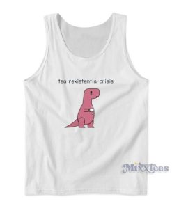 Tea Rex Tank Top Cheap Custom