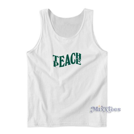 Teach Peace Tank Top For Unisex