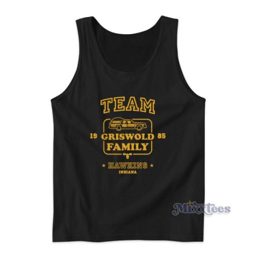 Team Griswold Family Hawkins Indiana Tank Top for Unisex