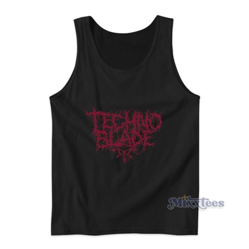 Techno Blade Metal Tank Top For Unisex