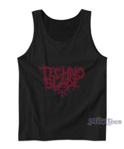Techno Blade Metal Tank Top For Unisex