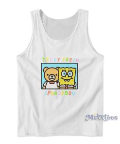 Teddy Fresh X SpongeBob SquarePants Tank Top for Unisex Teddy Fresh X SpongeBob SquarePants Tank Top for Unisex