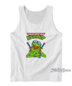 Teenage Muppet Ninja Kermit Tank Top for Unisex