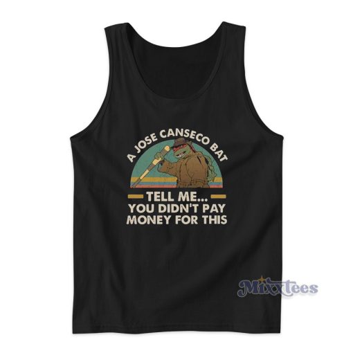 Teenage Mutant Ninja Turtles A Jose Canseco Tank Top