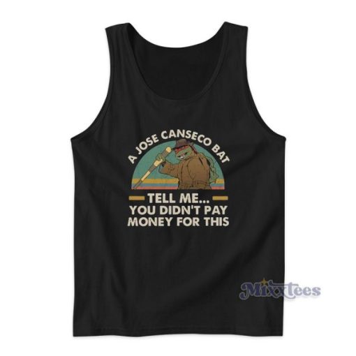 Teenage Mutant Ninja Turtles A Jose Canseco Tank Top