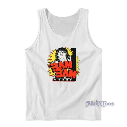 Terry Bam Bam Gordy Tank Top for Unisex