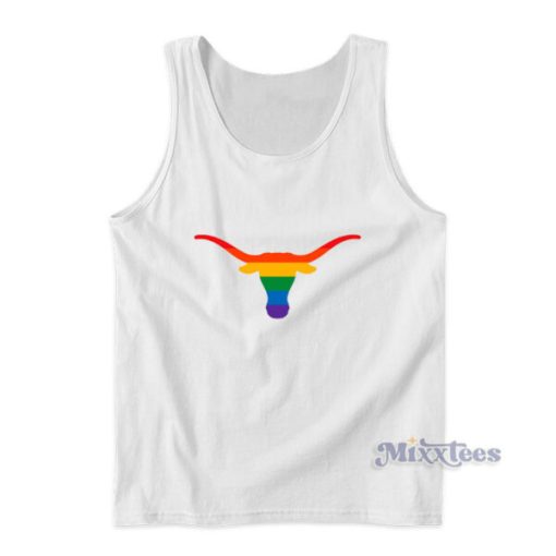 Texas Longhorn Pride Logo Tank Top