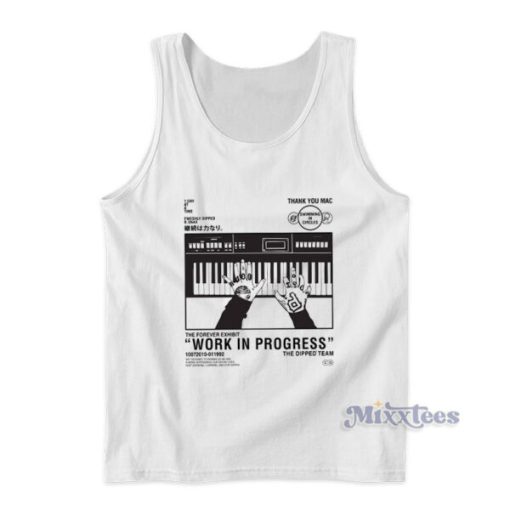 Thank You Mac Miller Work In Progress Tank Top