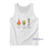 The 3 Stages Of Growing Up Spongebob Patrick Squidward Tank Top