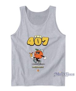 The 407 Orlando Fl Tank Top For Unisex