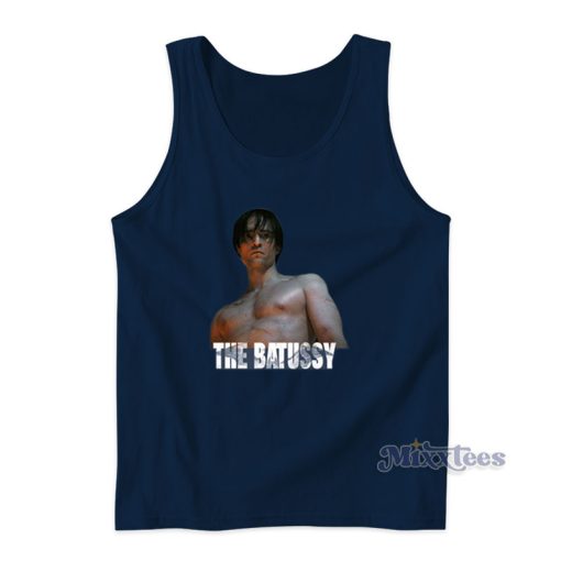 The Batussy Robert Pattinson Batman Tank Top