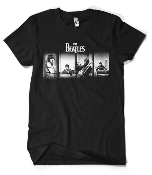 The Beatles Band Studio Record T-shirt